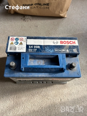 акумулатор Bosch S4 008 74aH, снимка 2 - Части - 52828651