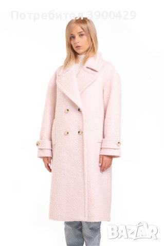 Дамско Палто Amsterdam - Розово, снимка 3 - Палта, манта - 43069493