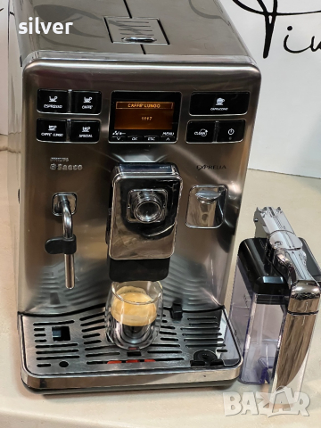 Кафемашина кафе автомат Saeco exprelia с гаранция, снимка 10 - Кафемашини - 44889980