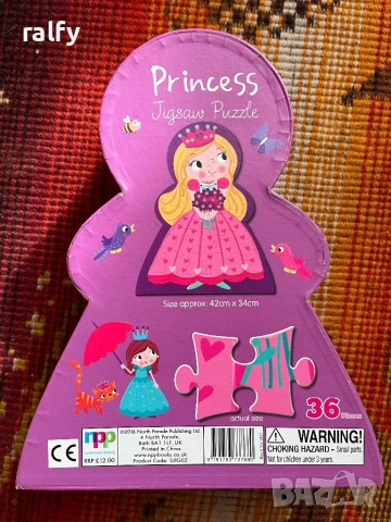 Пъзел Princess Jigsaw, снимка 2 - Игри и пъзели - 53271169