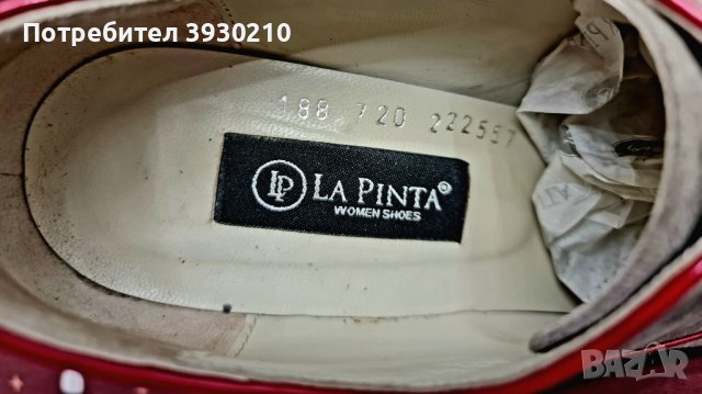 Дамски обувки - LA PINTA 39 номер, снимка 2 - Дамски обувки на ток - 43640539