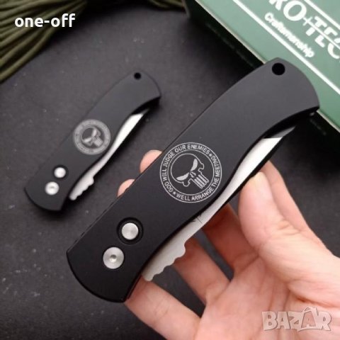 Protech Emerson CQC Punisher tanto автоматичен нож ножка, снимка 4 - Ножове - 40518314