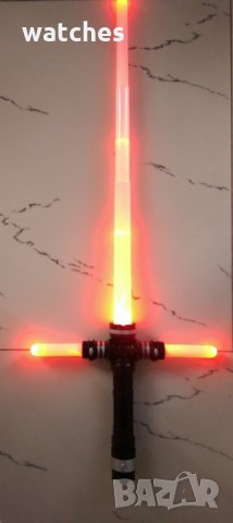 StarWars Единичен светлинен меч, снимка 5 - Музикални играчки - 27231341