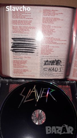 Компакт диск на - Slayer – God Hates Us All /2001, снимка 5 - CD дискове - 39457676