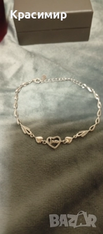 Италиански сребърни бижута, снимка 3 - Гривни - 52878695