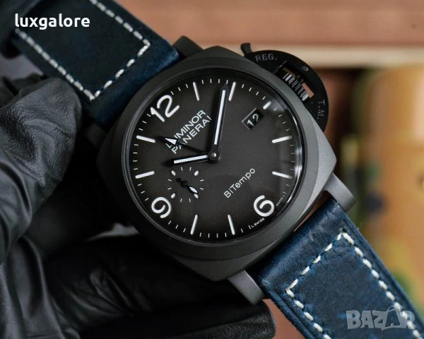 Мъжки часовник Panerai Luminor BiTempo с автоматичен механизъм, снимка 3 - Мъжки - 51351875