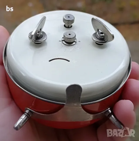 Механичен ретро будилник Mera Poltik Trivox , снимка 7 - Антикварни и старинни предмети - 47438100