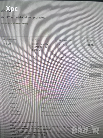 Asus-Дънна платка,Процесор и7-6700+Рам,16гб Ддр4., снимка 3 - Геймърски - 53252796