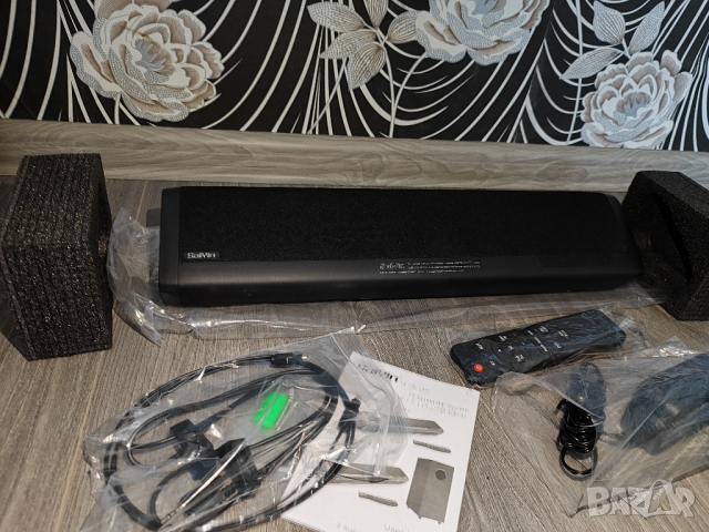 ПРОМО ! Bluetooth Soundbar (саундбар) с подсветка ! , снимка 5 - Bluetooth тонколони - 44860246