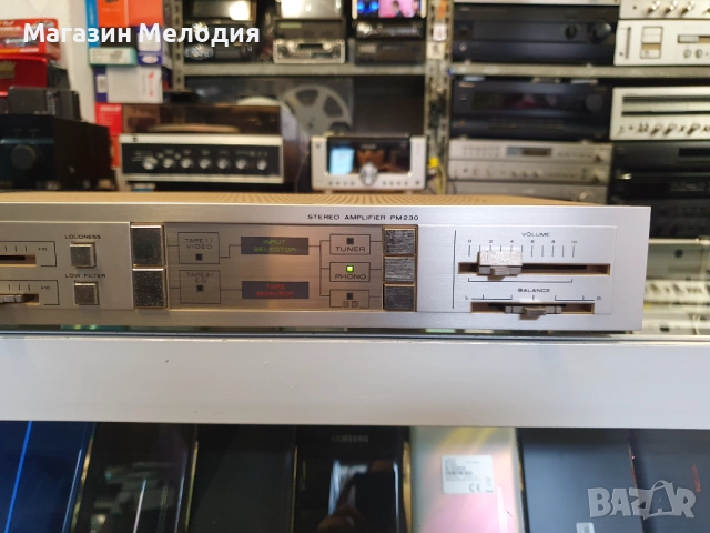 Усилвател Marantz PM230 В перфектно техническо и много добро визуално състояние., снимка 4 - Ресийвъри, усилватели, смесителни пултове - 51341384