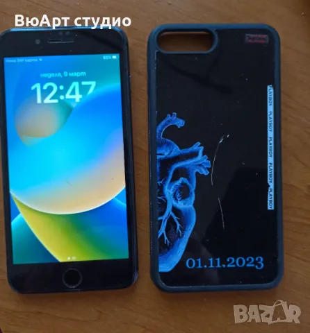 iPhone 8 Plus  отличен, снимка 4 - Apple iPhone - 49421343