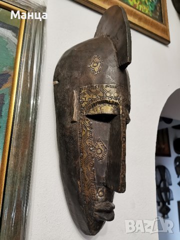 Африканска маска Марка от Мали, снимка 3 - Антикварни и старинни предмети - 42949943