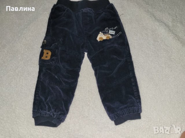 Бебешки Дълги Панталони за Момче - 12-18м, снимка 6 - Бебешки дънки - 51417945