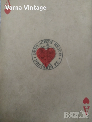 Редки антични карти на Германия от 1879-1918 г. , снимка 2 - Карти за игра - 51964712