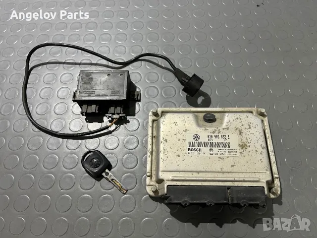 Компютър с имобилайзер и ключ за VW Lupo 1.0, снимка 1