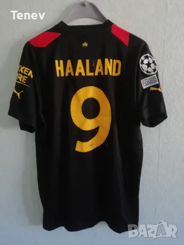 Manchester City Haaland Puma нова оригинална тениска фланелка Манчестър Сити Хааланд XL