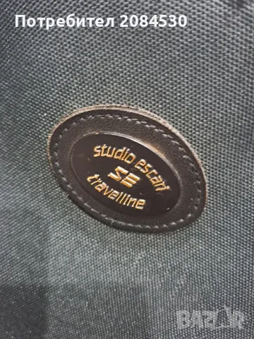 Куфар с колелца Stuio escari travelline , снимка 5 - Куфари - 49150579