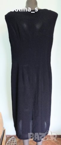 Рокля за повод - прозрачен шифон / голям размер , снимка 5 - Рокли - 26419764