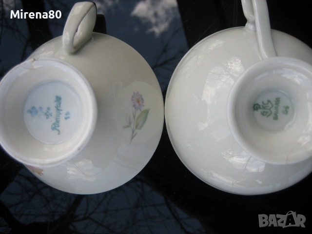 Баварски винтидж сет, снимка 8 - Чаши - 51497813