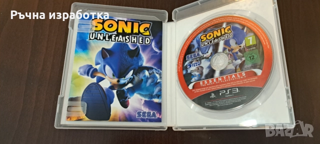 sonic unleashed ps3 game диск конзола контролер игра playstation джойстик, снимка 2 - Игри за PlayStation - 52174505