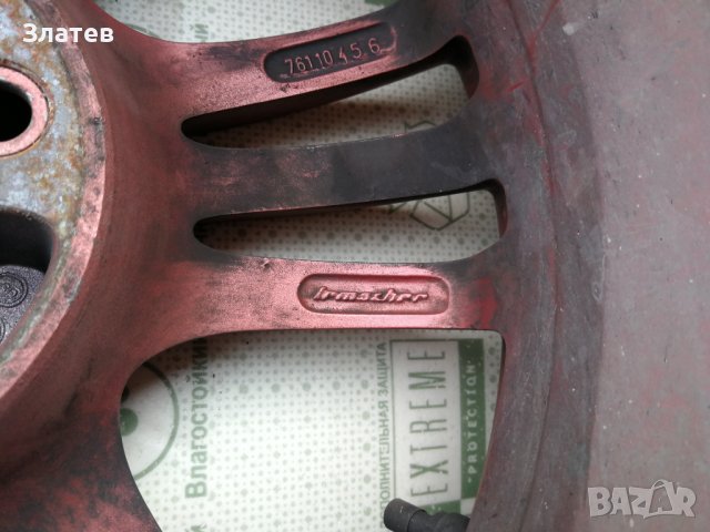 Джанти Irmscher 15', снимка 4 - Гуми и джанти - 38667959