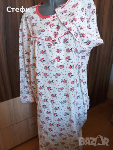 Дамска нощница Крепон номер 54, снимка 3 - Нощници - 51793907