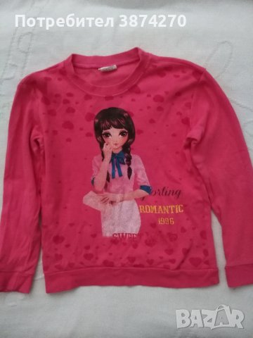 Лот блузи за момиче размер 128 (7-8 г.), снимка 4 - Детски Блузи и туники - 43153951