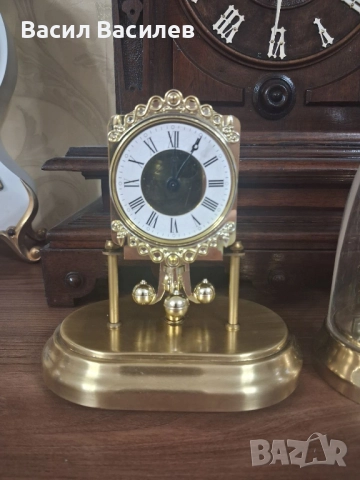 Продавам 2 бр. идентични 400 дневни немски кварцови часовници, снимка 6 - Антикварни и старинни предмети - 52490312