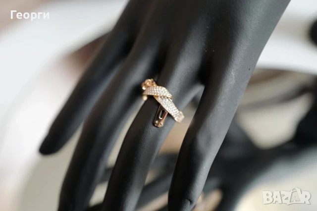 Hermes Kelly Gavroche Diamond оригинален пръстен, снимка 7 - Пръстени - 51424750