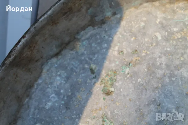 Медна тава за баница, снимка 3 - Антикварни и старинни предмети - 48882599