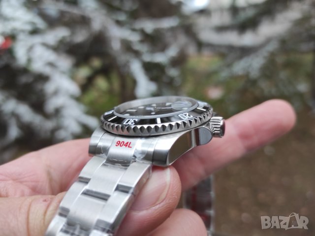 Seiko mod Submariner black, снимка 7 - Мъжки - 43242604