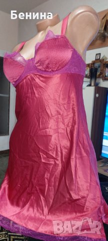 Сатенена нощничка rougegorge /м , снимка 2 - Корсети, бюстиета, топове - 32947887