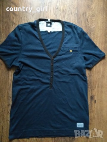 g-star tailored v granddad t - страхотна мъжка тениска, снимка 4 - Тениски - 28886027