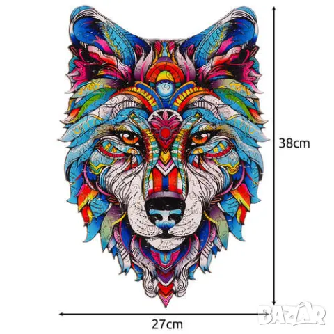 Дървен пъзел с животни / Детски дървени пъзели с животни - 3 модела, снимка 5 - Игри и пъзели - 47727714