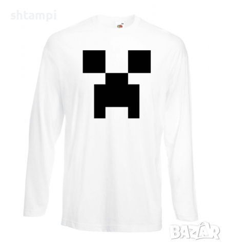 Мъжка тениска Creeper Face 1,майнкрафт Minecraft,Игра,Забавление,подарък,Изненада,Рожден Ден., снимка 17 - Тениски - 36466954