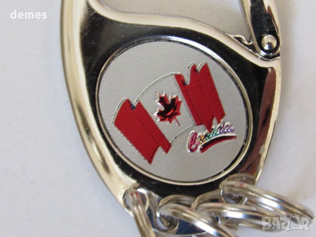  Метален ключодържател за 4 ключа от Канада-серия- 10, снимка 4 - Други - 26964353