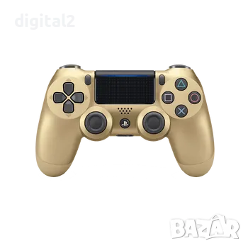 Контролер - DualShock 4 - Gold, v2, PS4, Playstation Оригинален Лимитиран, снимка 3 - Аксесоари - 49569604