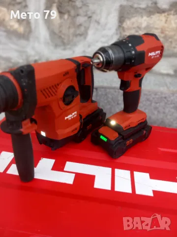 Hilti Set-2 TE6-22 и SF4 -A22  Перфоратор и Винтоверт Nuron , снимка 1
