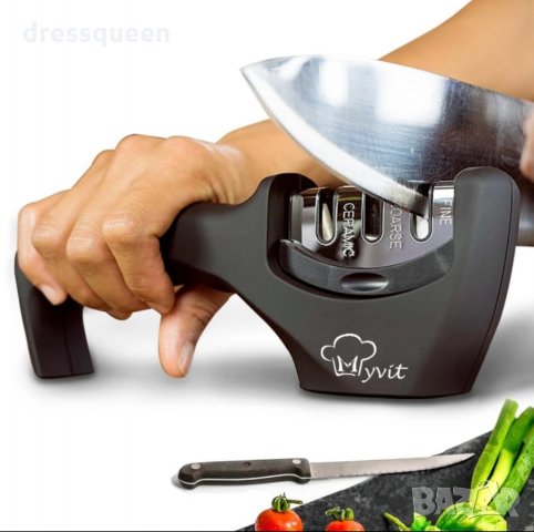 ( 3 в 1 ) Тройно точило за ножове , снимка 9 - Други стоки за дома - 28498886