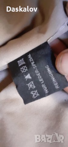 Продавам мъжко кожено яке, снимка 4 - Якета - 40346127