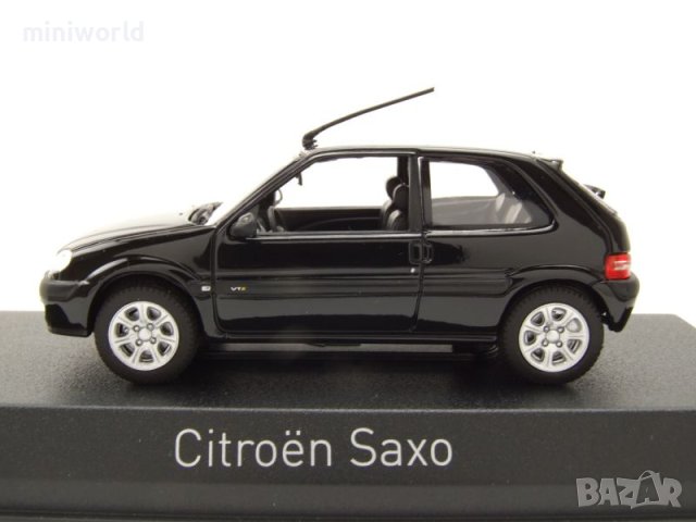 Citroen Saxo VTS 2000 - мащаб 1:43 на Norev моделът е нов в PVC дисплей-кейс, снимка 3 - Колекции - 40439315