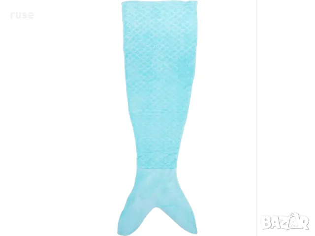 НОВИ! Одеяло тип Русалка 60х180см цвят сив, снимка 2 - Олекотени завивки и одеяла - 48967946