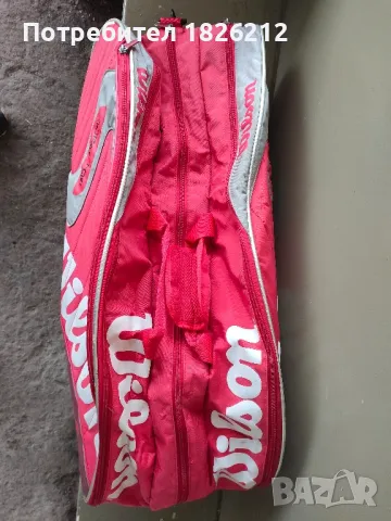 Сак-раница за тенис Wilson , снимка 4 - Тенис - 49742470