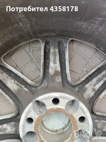 Джанти за Мерцедес 81/2Jx17H2, снимка 4 - Гуми и джанти - 48915127