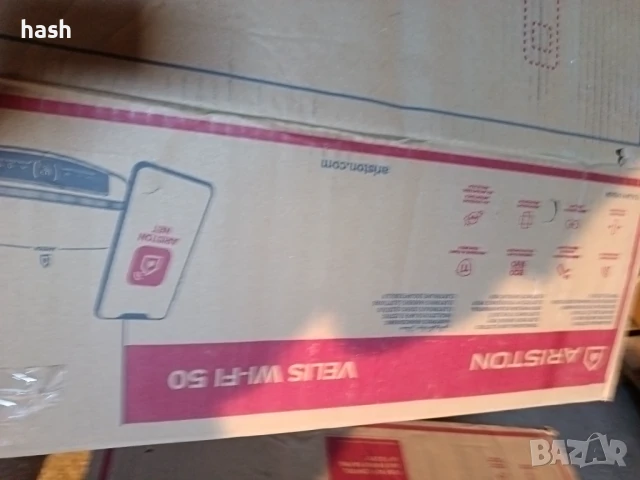 Електрически бойлер Ariston Velis Wi-Fi 50 литра, снимка 6 - Бойлери - 50851335