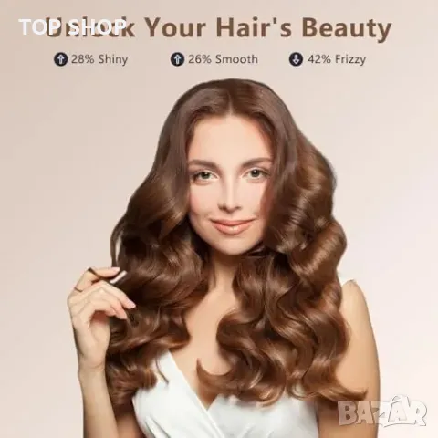 Нов Мощен йонен сешоар 110,000 RPM – бързо сушене и нисък шум за коса, снимка 3 - Сешоари - 49239275