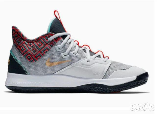 маратонки Nike PG 3 BHM Multicolor номер 44 ,5-45 - Пол Джордж, Jordan Kobe, снимка 2 - Маратонки - 50526498