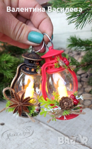 Ръчно изработени Коледни декорации, снимка 2 - Декорация за дома - 52446953