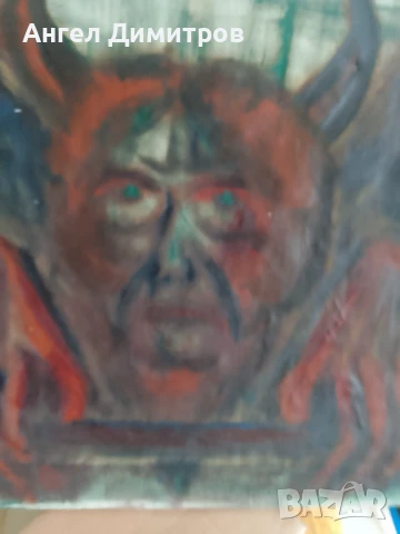 Маслена картина платно , снимка 2 - Картини - 51167335