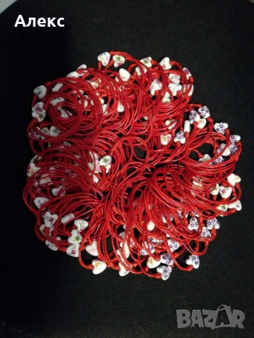 Гривни с керамично сърце, снимка 2 - Други - 28737728